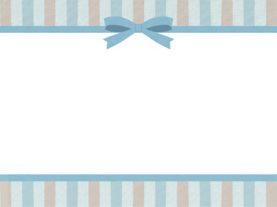 ホワイトデーのフレーム-ボーダール柄-フリー素材の無料イラスト